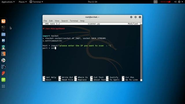 #1 Python Programming Making A Port Scanner смотреть онлайн