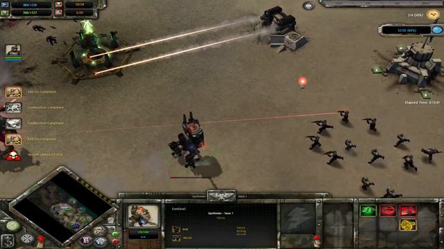 Warhammer 40k Dawn Of War Soulstorm 4x4 с комментарием