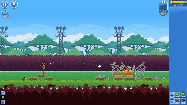 Angry Birds Friends 2013 version gameplay смотреть онлайн