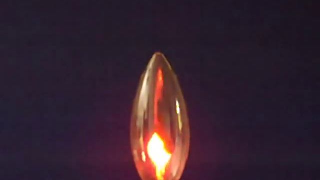 3CTC Flicker Flame Bulb in Action! смотреть онлайн