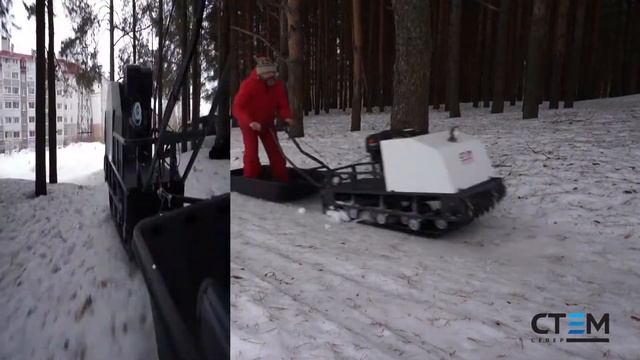Мотобуксировщики СТЕМ Север смотреть онлайн
