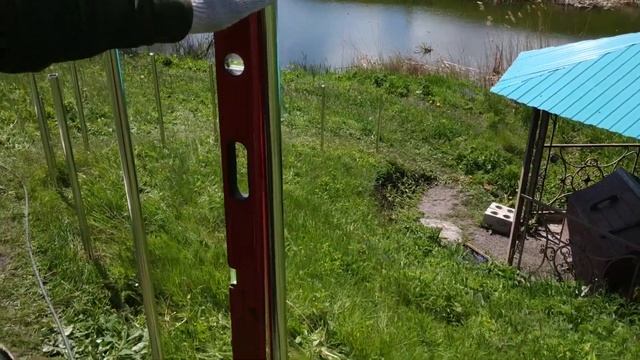 Сход к Источнику.? Перила из нержавеющей стали. Источник Воронежской области. смотреть онлайн