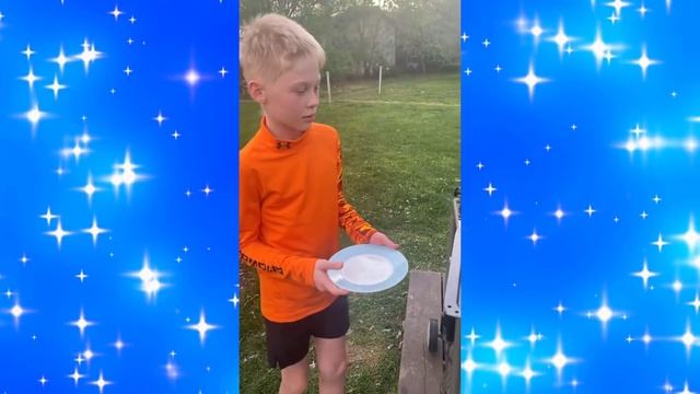 Сын Яны Рудковской и Евгения Плющенко  Гном Гномыч пригласил друзей на шашлыки