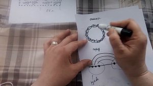 Кофточка крючком регланом сверху с кокеткой. Часть 1  .Кокетка с ростком