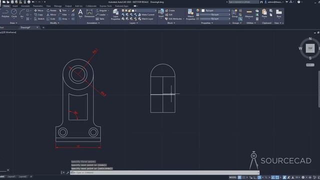 AutoCAD Basic Tutorial for Beginners - Part 3 of 3 смотреть онлайн