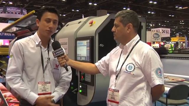 Interview with Ricardo Lie, International Business Manager for Ampla at SGIA 2013 смотреть онлайн