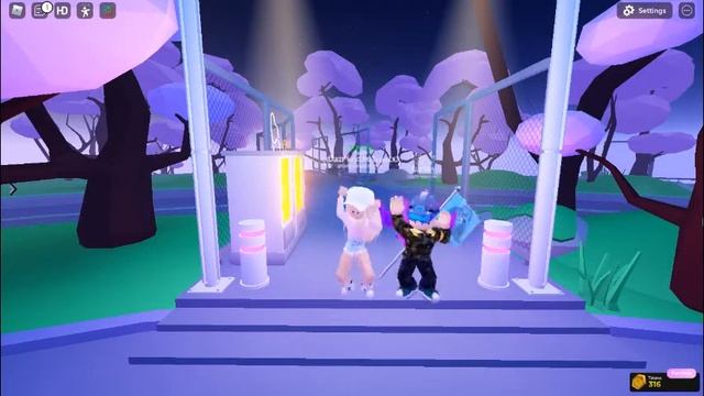 Blood pop (Roblox dance) смотреть онлайн