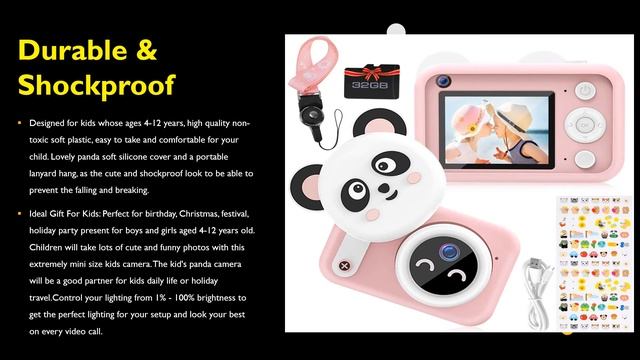 Vimpro Kids Camera, Newest 1080P HD Digital Dual Cameras смотреть онлайн