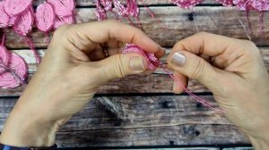 Большие Розы из бисера. Композиция. Подробный МК\Master diy  канзаши