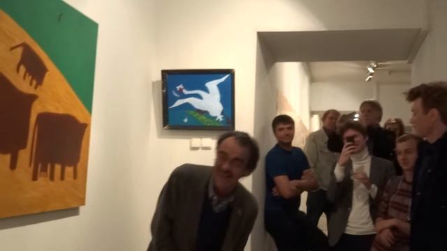 Открытие выставки В. Гуцевича и О.Котельникова смотреть онлайн