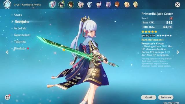 Kamisato Ayaka C0 with Primordial Jade Cutter Vs Pyro Regisvine Damage Showcase смотреть онлайн