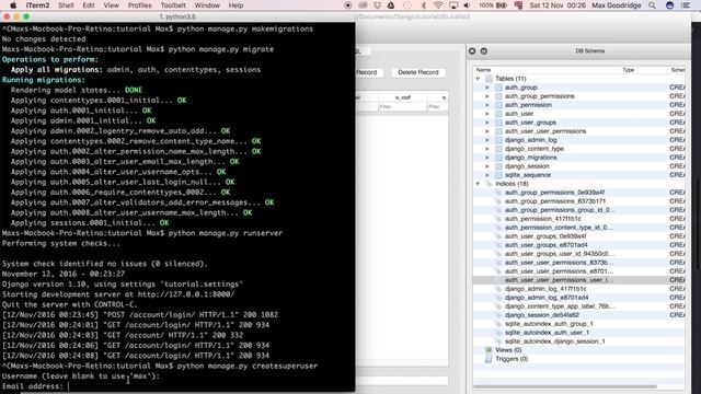 How to Use Django Database Backend and Migrations (Django Tutorial) | Part 9 смотреть онлайн