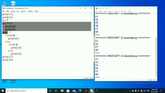 if...elif...else statements and Conditional expressions - Python tutorial in Tamil. смотреть онлайн