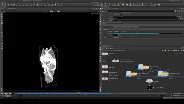 Nodes Tree for Explosion - Loïc Buczkowski - VFX Houdini смотреть онлайн