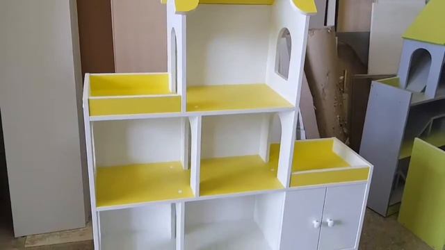 Кукольный домик-стеллаж для игрушек серия "ЧАРОДЕЙКА" смотреть онлайн