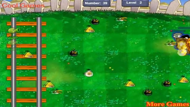 Plants vs zombies | Plants vs Zombies 2 - All Plants vs ( angry bird vs zombie) смотреть онлайн