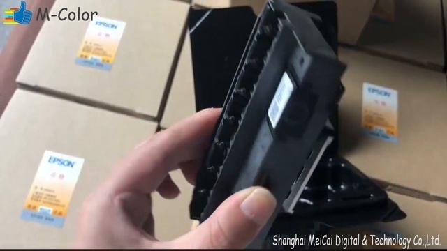 Cabezal de impresión Epson dx5 original nuevo (cabezal de impresión F186000) смотреть онлайн