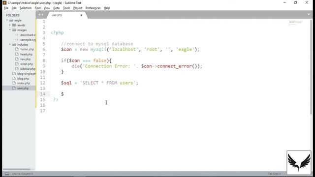 13 Connect to Database using Object Orented with mysqli смотреть онлайн