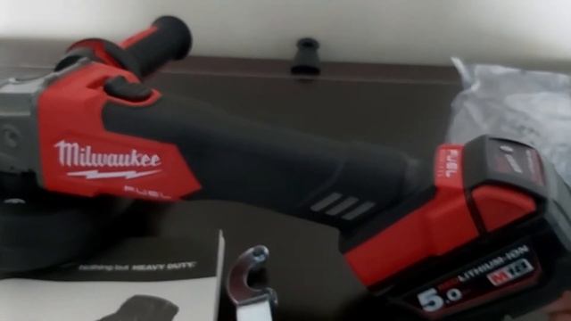 My Milwaukee Angle Grinder