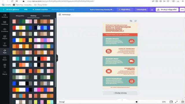 Jak szybko zrobić infografikę w CANVA смотреть онлайн