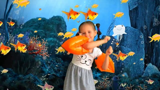 АКУЛЕНОК - Веселый танец для детей малышей смотреть онлайн