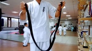 Как завязывать пояс? Пошаговая схема | #киокушинкай #каратэ #ШКОЛА_КАРАТЭ_АЙСБЕРГ37