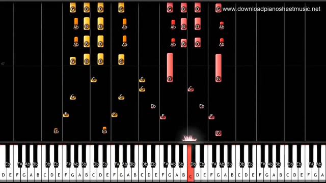 Adele - Skyfall (Piano Tutorial) смотреть онлайн