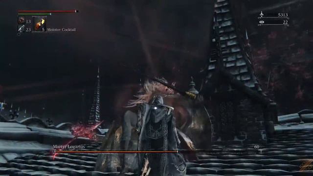 Bloodborne - Bossfight # 8 Martyr Logarius смотреть онлайн