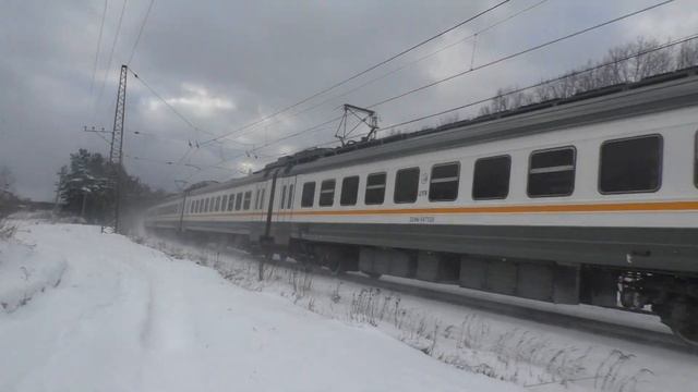 Электропоезд ЭД4М-0475 ЦППК сообщением Нара - Москва смотреть онлайн