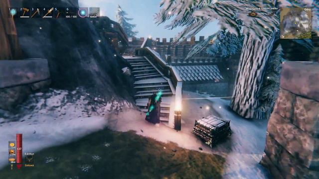 Valheim Mountains Citadel Project смотреть онлайн