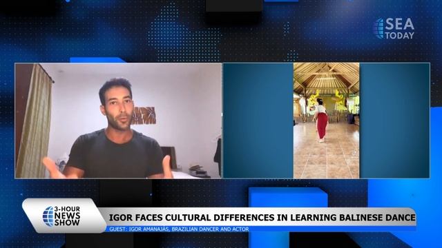 Talk Show with Igor Amanajas: Brazilian Learning Balinese Dance смотреть онлайн