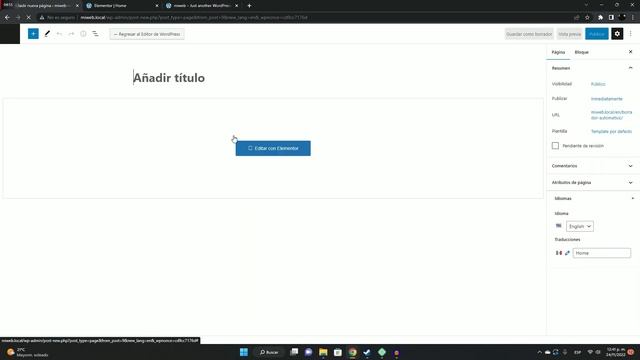 Cómo Hacer Una Página Web Multilenguaje Con Elementor (2023) // Polylang y Elementor смотреть онлайн