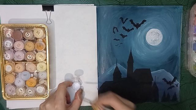 Летучие мыши в раскраске Керби Розанеса смотреть онлайн