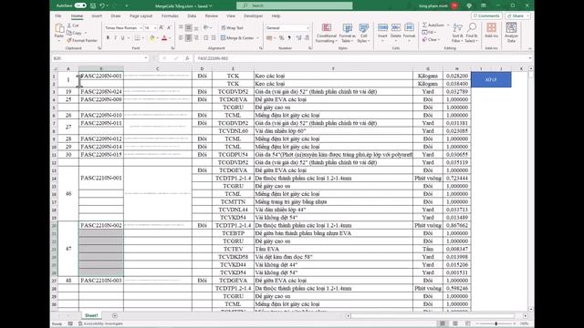 BÀI 1: Merge Cells Các Dòng Trống Liền Kề - VBA Ứng Dụng смотреть онлайн
