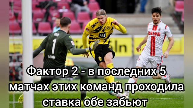 Прогноз на матч немецкого чемпионата Боруссия Д-Кёльн смотреть онлайн