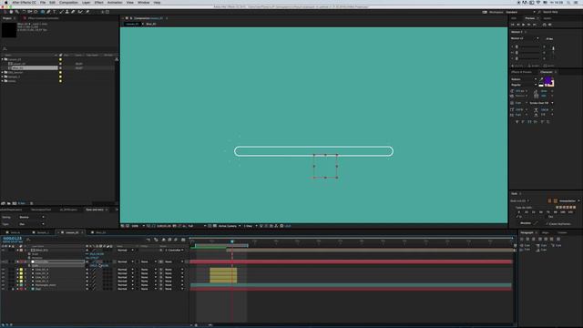 Шейповая композиция Часть 2 | Видеоурок After Effects, создание заставки смотреть онлайн