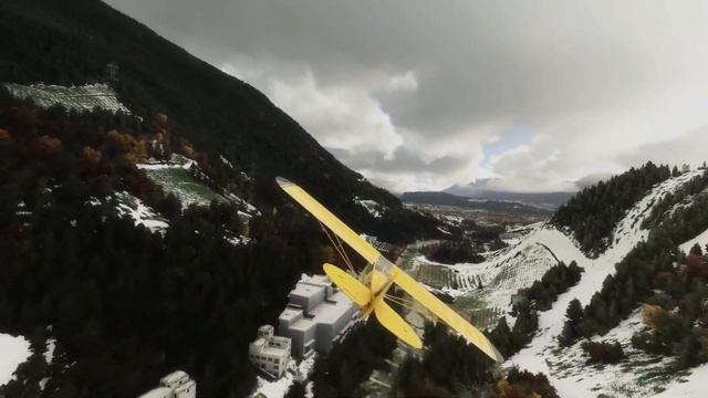 Bolzano, Italy - Custom Fall Season with new Pinus Sylvestris Trees смотреть онлайн