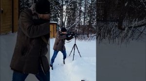 Пристрелка карабина перед охотой Zastava M70 308WIN