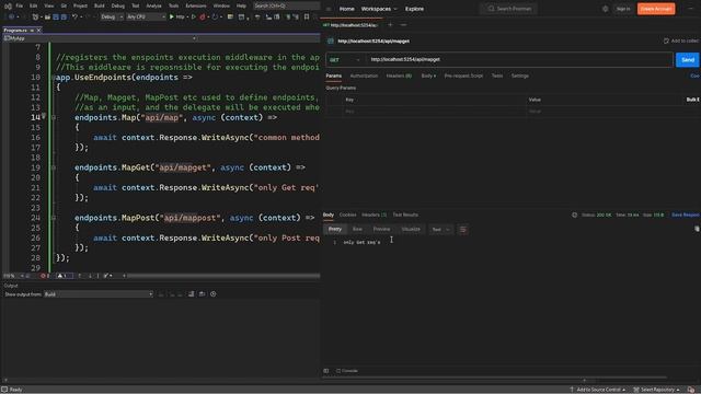 NET Core 7 : Routing - UseRouting vs UseEndpoints // Map vs MapGet vs MapPost смотреть онлайн