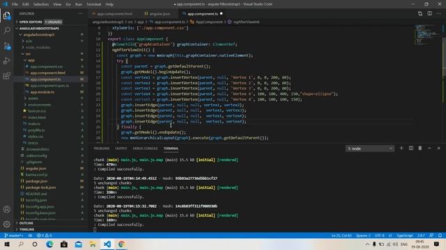 Implement Mxgraph with multiple shapes in angular 10 смотреть онлайн