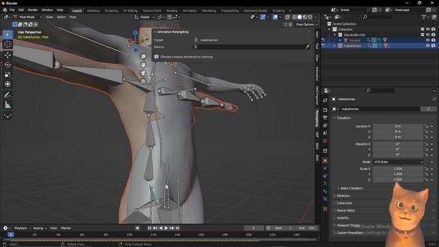 Retarget Mocap Animation To Daz 3D Genesis 8 Female смотреть онлайн