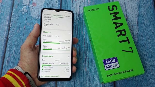 Обзор Бюджетника INFINIX SMART 7 3/64Gb Стои ли покупать? смотреть онлайн
