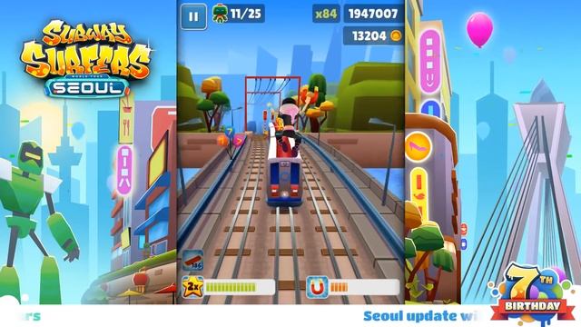 ? Subway Surfers Live in Seoul - We unlock the new surfer Rin смотреть онлайн