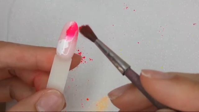 ДОЛЬКИ ГРЕЙПФРУТА!!! Яркий дизайн сухими пигментами!!! смотреть онлайн