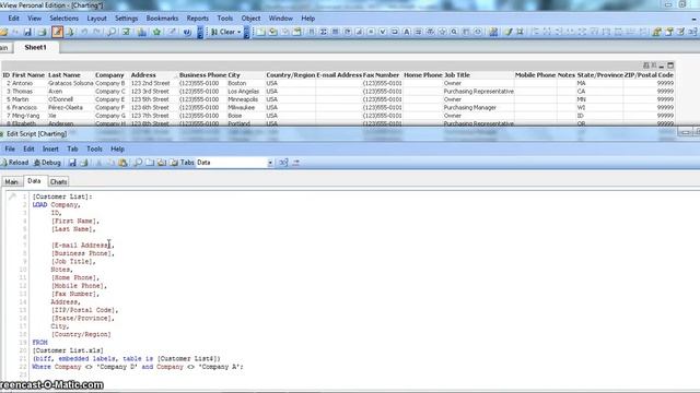 QlikView Scripting | Basics смотреть онлайн
