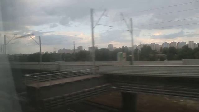 Kiev- Darnica, on railway,,, / ж д перегон Киев- Дарница смотреть онлайн