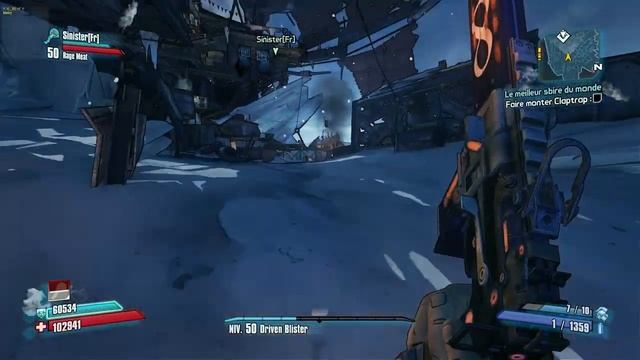 Borderlands 2 - Psycho Pack Gameplay Krieg Parcours 3 [FR][HD] смотреть онлайн