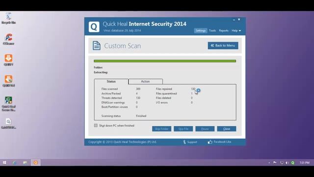 Quick Heal Internet Security 2014 review смотреть онлайн