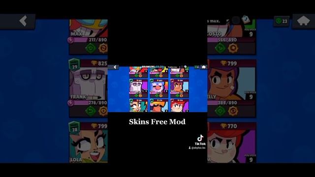 Brawl Stars Skins free Mod Apk смотреть онлайн