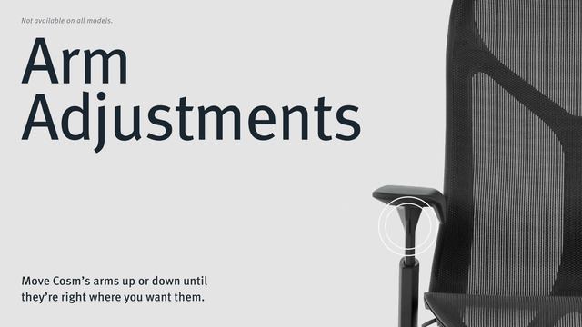 Ajustes cadeira Cosm - Herman Miller смотреть онлайн